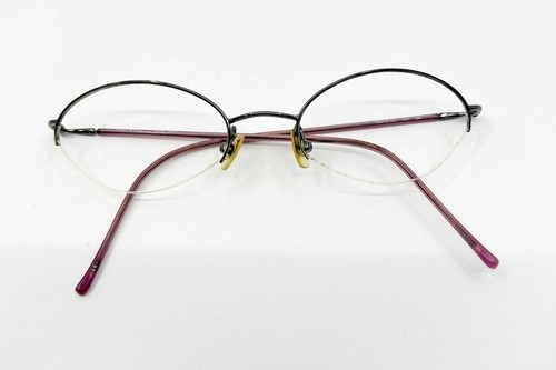 Vera Wang V31 GM Eyeglasses Frames Girls  Gold Half Rim 48-19-137  15152