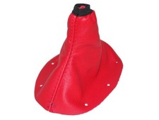 Schaltmanschette Fur Audi TT 8N 1998-2006 Leder Rot