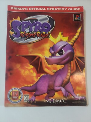 Spyro 2: Ripto's Rage!  Prima's Official Strategy Guide Sony Playstation 1 PS1