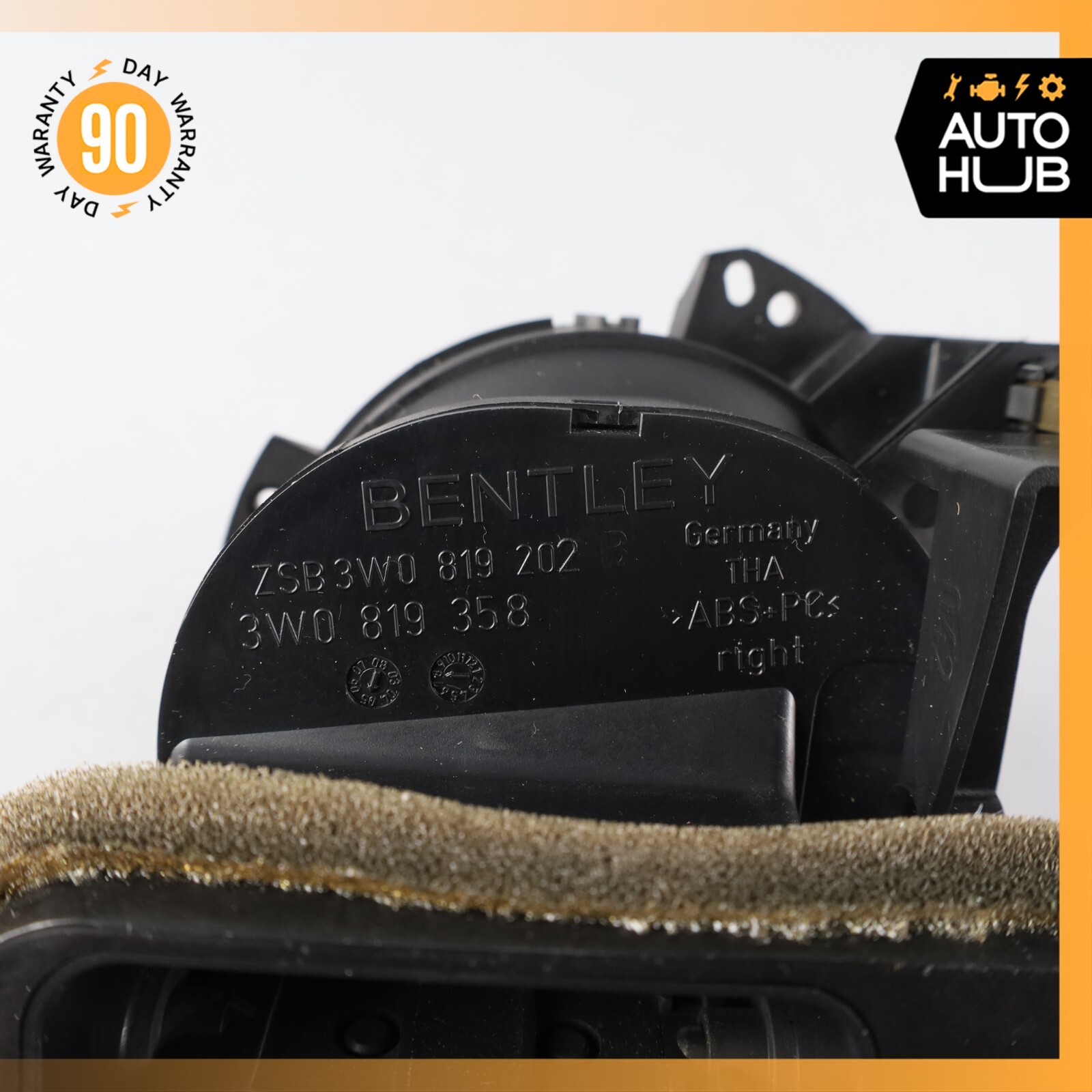 Bentley Continental Flying Spur Dash AC A/C Air Vent Grill Right Side OEM 58k