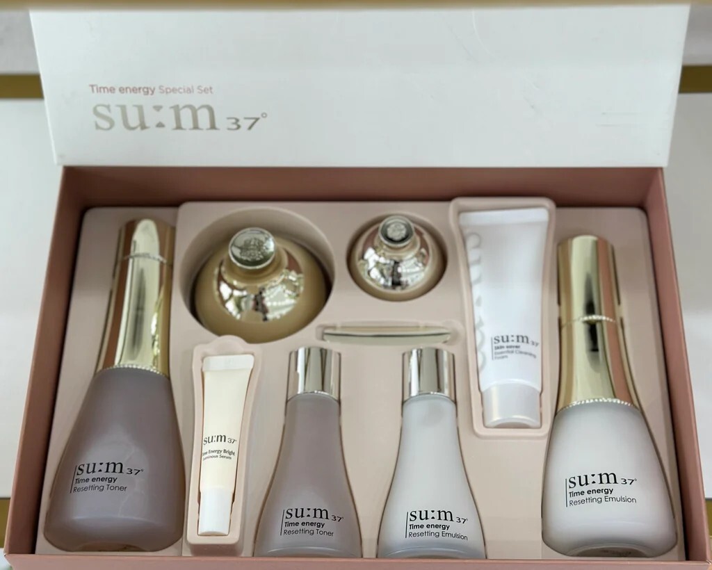 SU:M37 SUM37 Time Energy Special Set, Korean cosmetics, Kbeauty