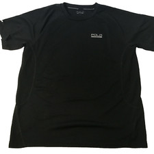 Polo Sport Performance Ralph Lauren Shirt Black Sz XL 18-20 Youth Polyester