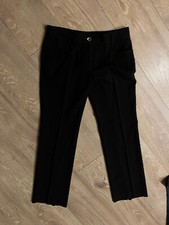 Dolce & Gabbana 38 Black Light Wool Straight Dress Pants . VGPC
