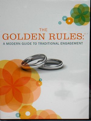 Golden Rules Guide to Traditional Engagement /Wedding DVD New! Advice,Christian 