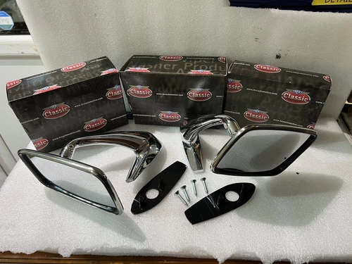 Jaguar  XJ6 Xj12 door mirrors   genuine TEX Left And Right Hand Oblong  Convex