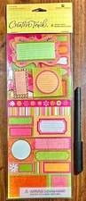 Label Stickers Scrapbooking Card Creative Touch American Greetings 5 sheets