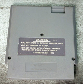 Vintage Nintendo NES Q*bert Cartridge ONLY Authentic Ultra Games 1989 *READ*