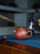 Handmade Yixing Zisha Teapot-Julun teapot, Red Jiangpo Clay 150ml