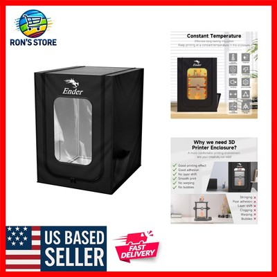 Large 3D Printer Enclosure   Fireproof, Waterproof & Easy Setup for Ender Series