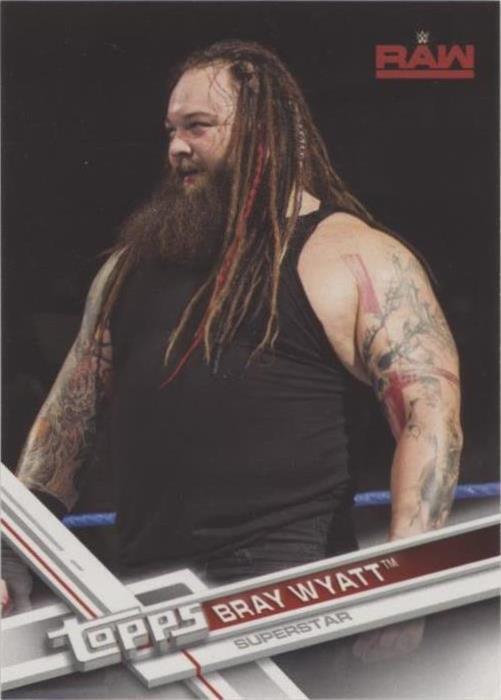 2017 Topps WWE Then Now Forever - Bray Wyatt #112 - 1 of 1