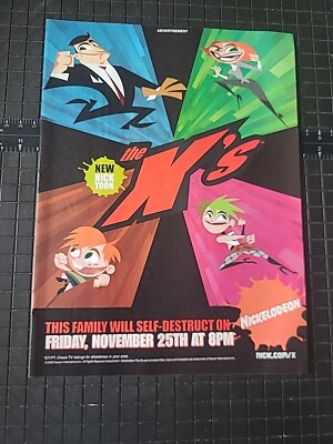The X's Nickelodeon Nicktoons Print Ad 2006 8x11 Great To Frame | eBay