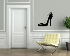 Sexy High Heel Shoe Hot Stilettos Wall Decor Mural Vinyl Decal Art Sticker M572