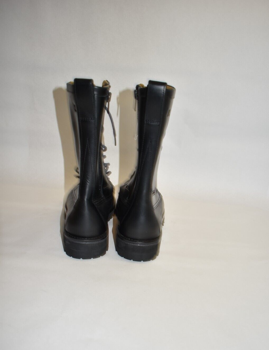 Sperry x John Legend Mens 11 Black Leather Moc Toe Combat Boots Vibram Sole New! Sperry x John Legend Men main image 2