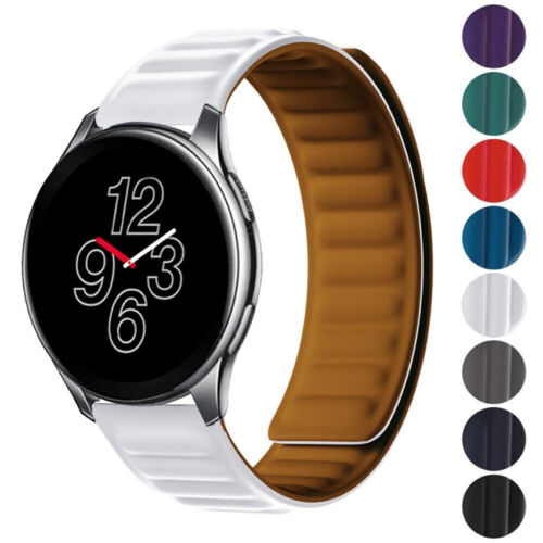 Magnetic Silicone Band Sport For Samsung Galaxy watch 5/6/pro Bracelet Soft - Picture 1 of 32