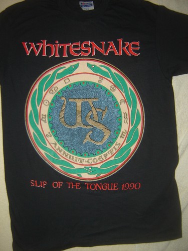 Vintage Concert T-Shirt WHITESNAKE 90 