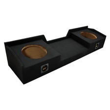 Custom Chevy Silverado Ext Cab 99-06 Truck Dual 10 Subwoofer Enclosure Sub Box