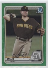 2020 Bowman Chrome Prospects Green Refractor /99 Owen Miller #BCP-102 6u5