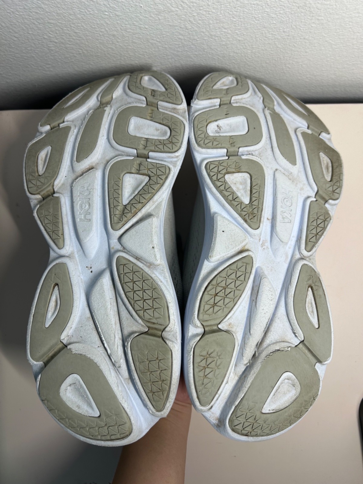 Hoka One Bondi 8 Womens Size 9B Harbor Mist Lunar Rock Running Shoe 1127952 HMLR thumbnail 7