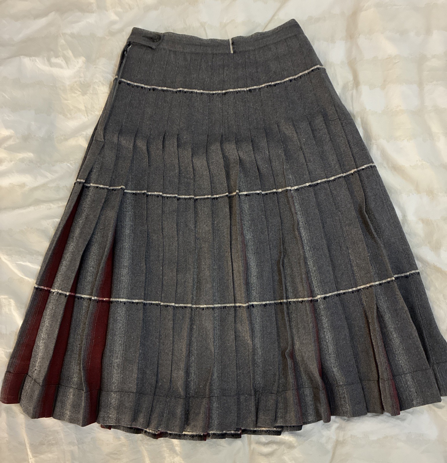 Pendleton Turnabout Reversible Pleated Full Circl… - image 8