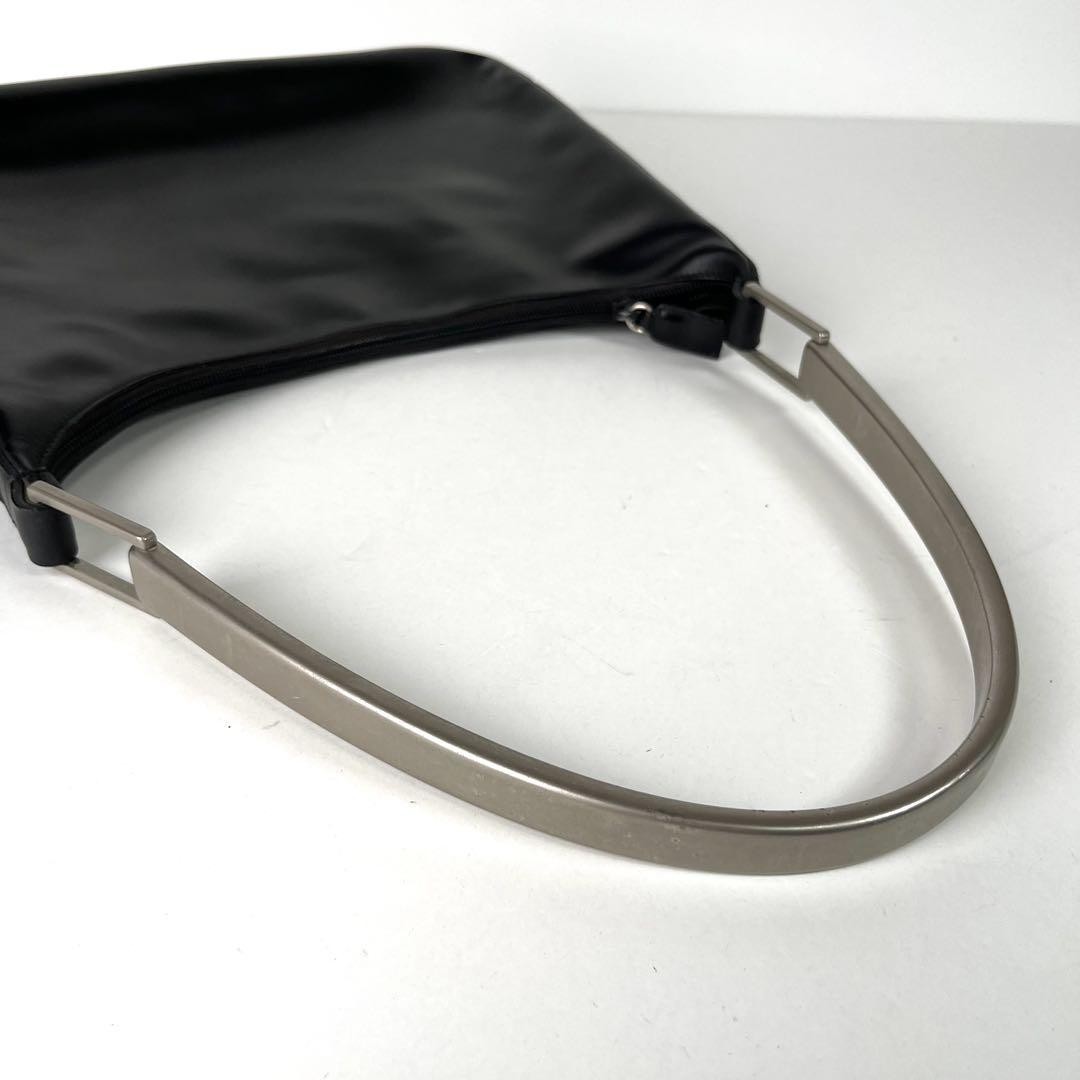 Prada Fw1998 Metal Handle Leather Bag | eBay