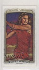 2017 Upper Deck Goodwin Champions Canvas Mini Genie Bouchard Eu #32 8l4
