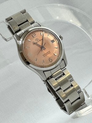 ORIENT STAR 597302-70 サーモンピンク オリエントスター Orient Star 597302-70 Salmon Pink Dial Automatic Watch Japan | eBay