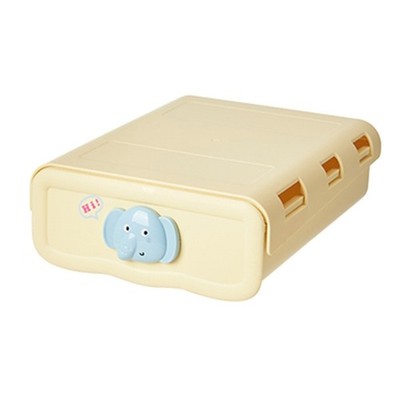 Under Table Storage Box Large Capacity Space-saving Plastic Undertable Drawer
