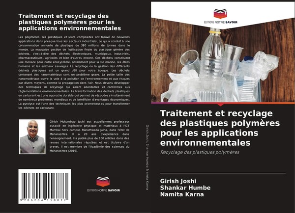 Girish Joshi (U. A.) | Traitement Et Recyclage Des Plastiques PolymèRes Pour...-image