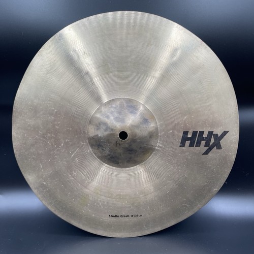 Platillo Sabian HHX Studio Crash 14" Ver Fotos Leer Descripción Campana Grietas Deformadas