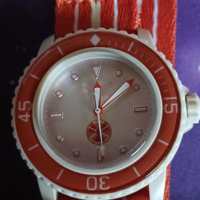 Swatch x Blancpain Fifty Fathoms Antarctic Ocean 42mm White Bioceramic Case with