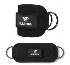 1x Fu&szlig;schlaufen Kn&ouml;chelriemen Fitness Fu&szlig;schlaufe Kabelzug Fu&szlig;manschette Unisex
