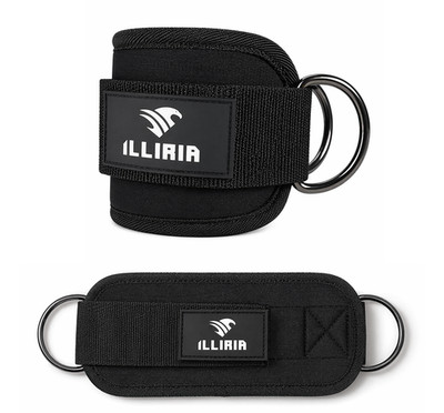 1x Fußschlaufen Knöchelriemen Fitness Fußschlaufe Kabelzug Fußmanschette Unisex