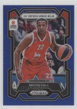 2023-24 Panini Prizm Turkish Airlines EuroLeague Blue 4/199 Devon Hall #183 19jh