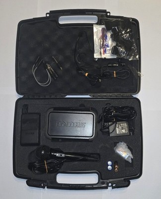 Shure PGX Wireless System   Funkmikro Set   Headset + Handmikro + Koffer
