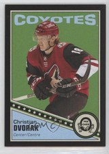 2019-20 O-Pee-Chee Retro Black 46/100 Christian Dvorak #292 0c3