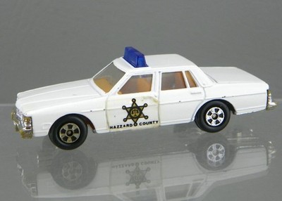 Vintage 1980 Ertl 1:64 Dukes Hazzard County Rosco Bonneville Sheriff Police Car