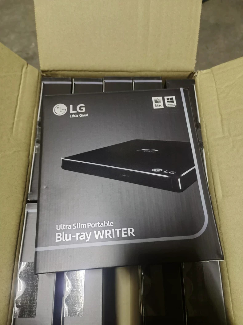 LG BP50NB40 External USB Blu Ray Burner Optical Drive