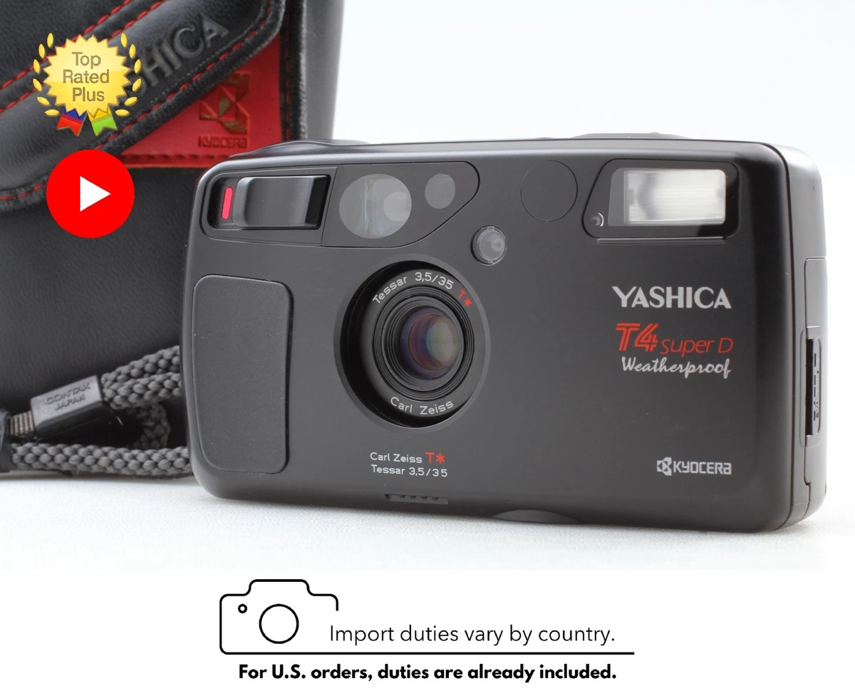 25+ Kyocera Film Cameras Yashica T4 for sale | Updated Oct 2026