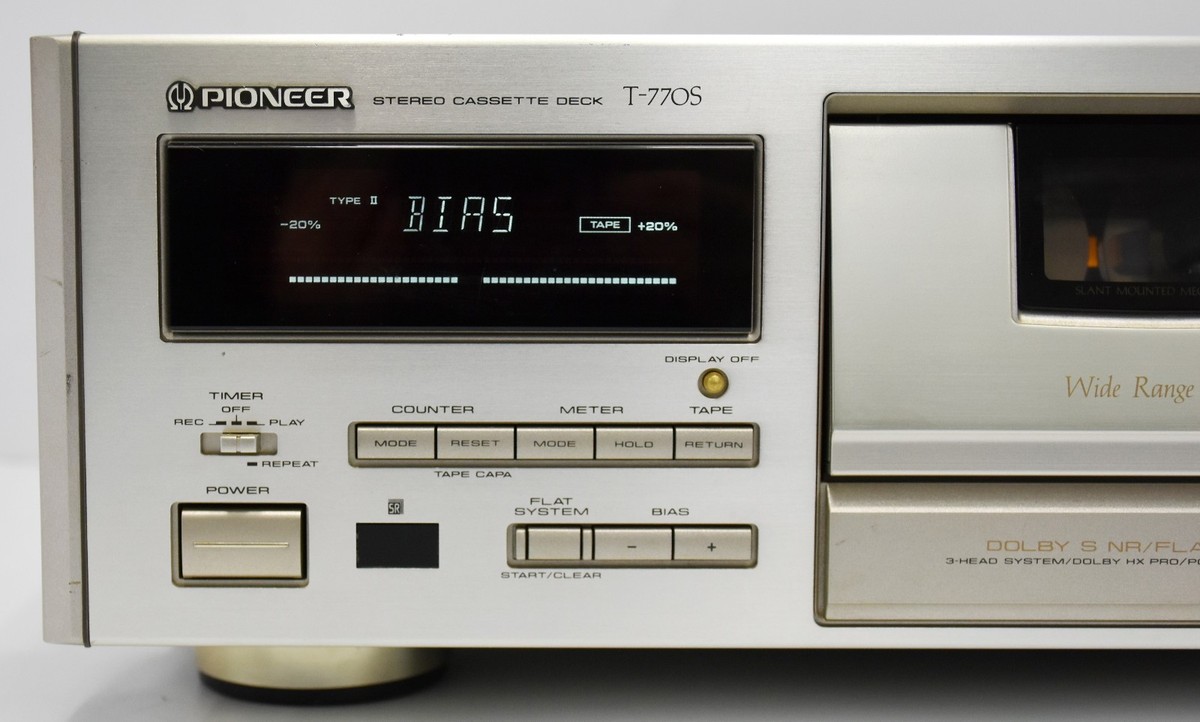 Pioneer T-770S CT-S920S 3-Head Stereo Cassette Deck | eBay