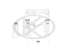 KOYORAD IA020137 Ladeluftkühler für NISSAN,RENAULT