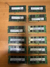 LOT OF 20 - SK HYNIX /Micron /Samsung 8GB 1Rx8 PC4-2666V / 2133 RAM LAPTOP DDR4