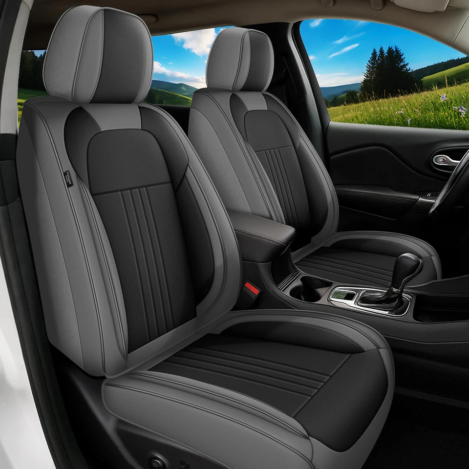 For BMW X3 2011-2017 Front Rear Faux Leather Seat Cover (2/5 Seats） Foto 2 de 2