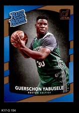 2017 Donruss #154 Guerschon Yabusele Celtics RC 8 - NM/MT