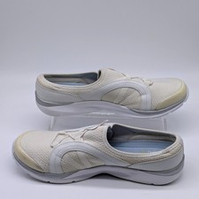 Zapatos para caminar Easy Spirit e360 Esquad sin cordones blancos para mujer talla 10 cómodos
