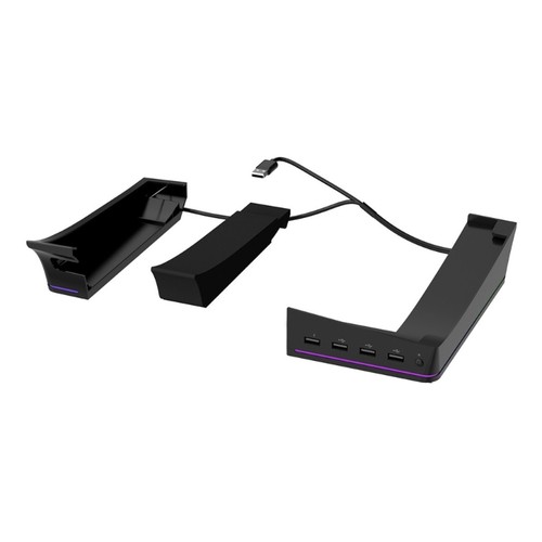 Upgraded Support Base Contemporary Stand Storage Solution Platic Stand for slim - Afbeelding 5 van 10