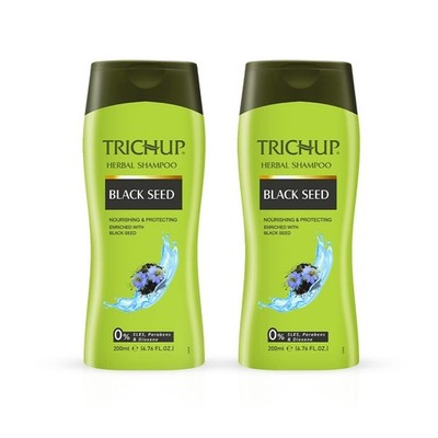 Trichup Healthy Long and Strong Herbal Hair Shampoo, 200ml (Pack of 2) Free Ship