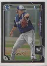 2015 Bowman Chrome Prospects Asia Exclusive Black Refractor Tyler Wagner 15ee