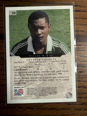 1994 Upper Deck World Cup Contenders VICTOR N' DIP Team Cameroon