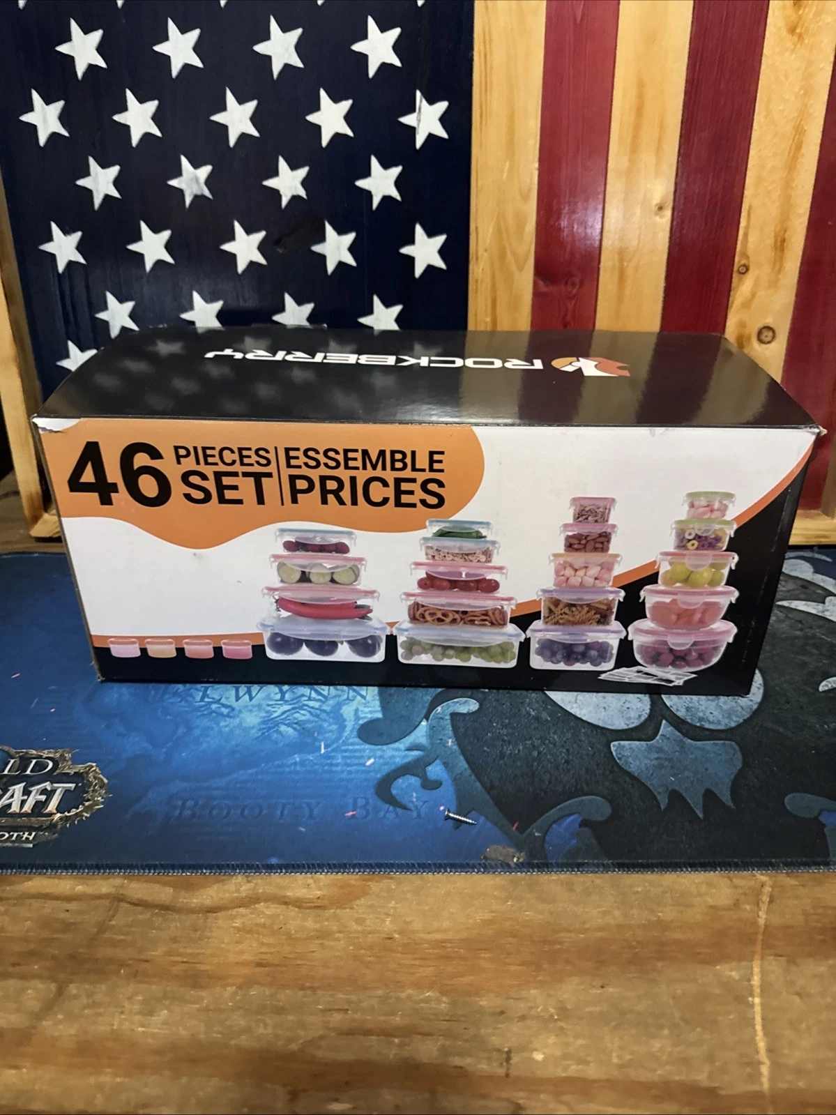 Rockberry Airtight Food Storage Container 46 Pcs Set