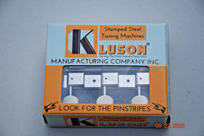 Kluson Deluxe NOS Vintage Tuners 3x3 Gibson others Guitar Tuning machines.